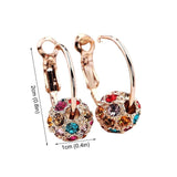 Earrings for women for detox and slimming